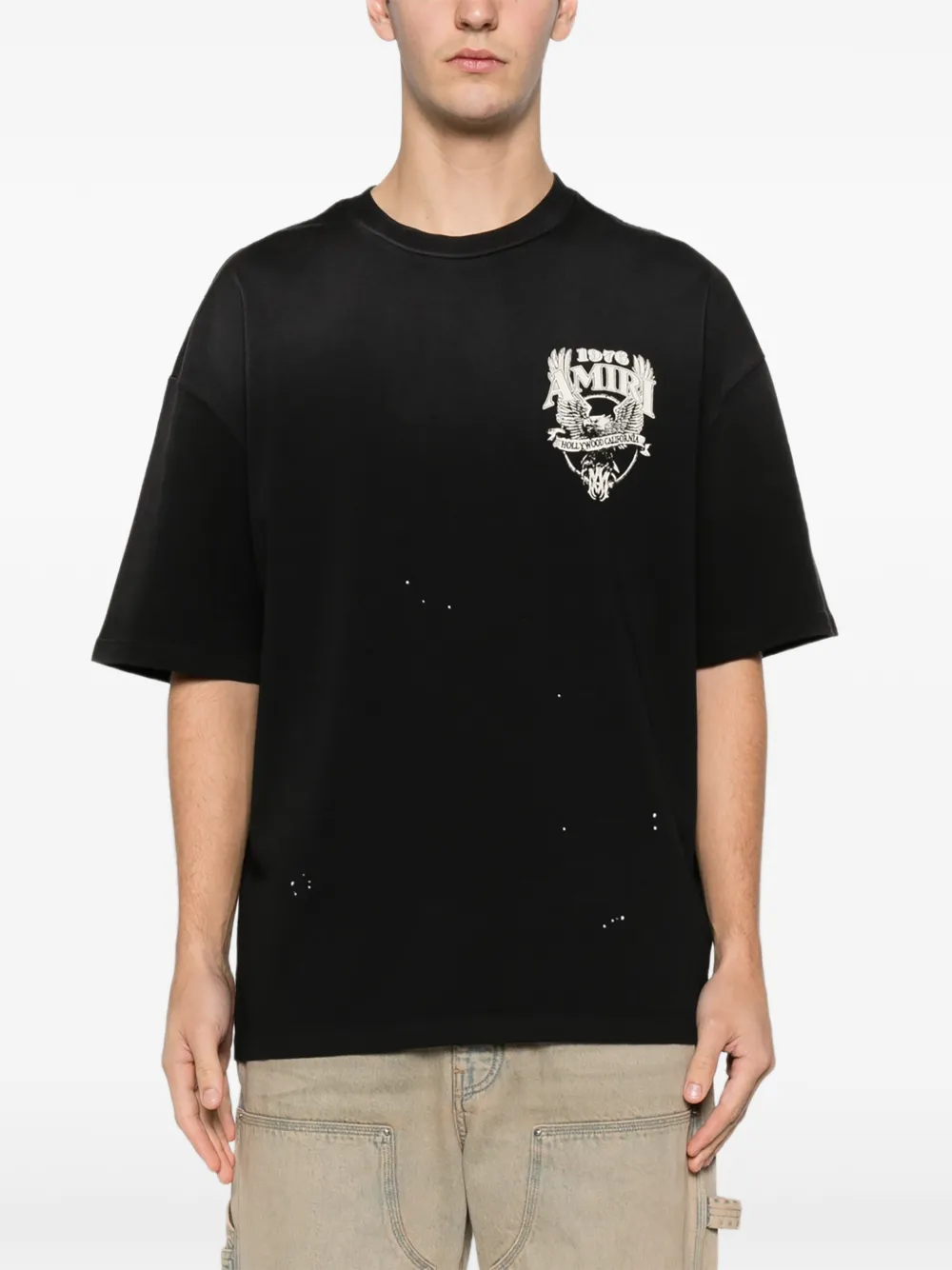  Amiri Eagle T-shirt - Black 