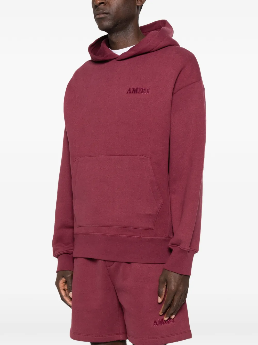 AMIRI Hoodie met logodetail Rood