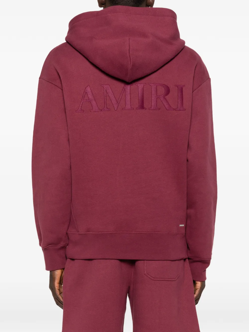AMIRI Hoodie met logodetail Rood