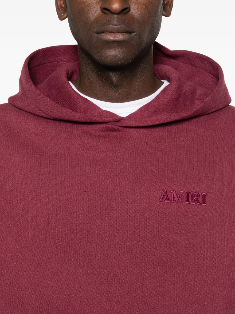 AMIRI Hoodie met logodetail Rood