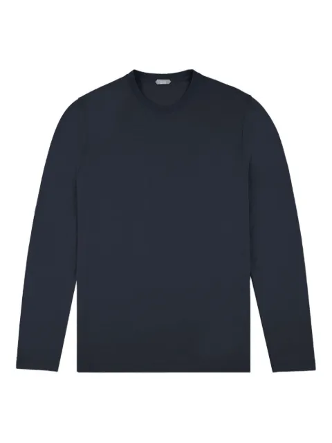 Zanone cotton long-sleeve T-shirt