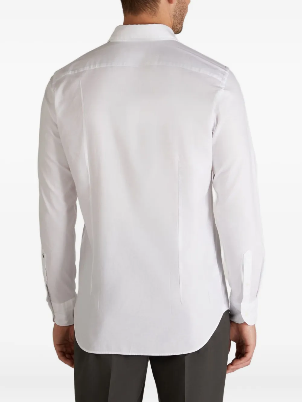 Glanshirt Buttoned Shirt In White