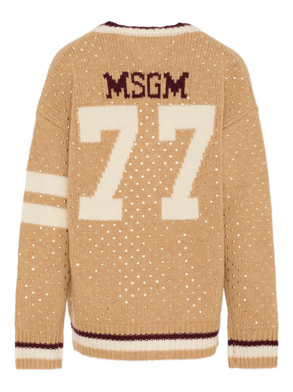 MSGM Kids cardigan brodé de sequins | Cardigans | Image 2