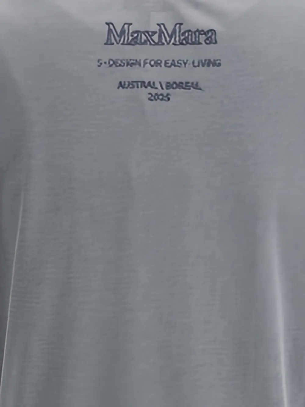 'S Max Mara Maya T-shirt met korte mouwen Grijs