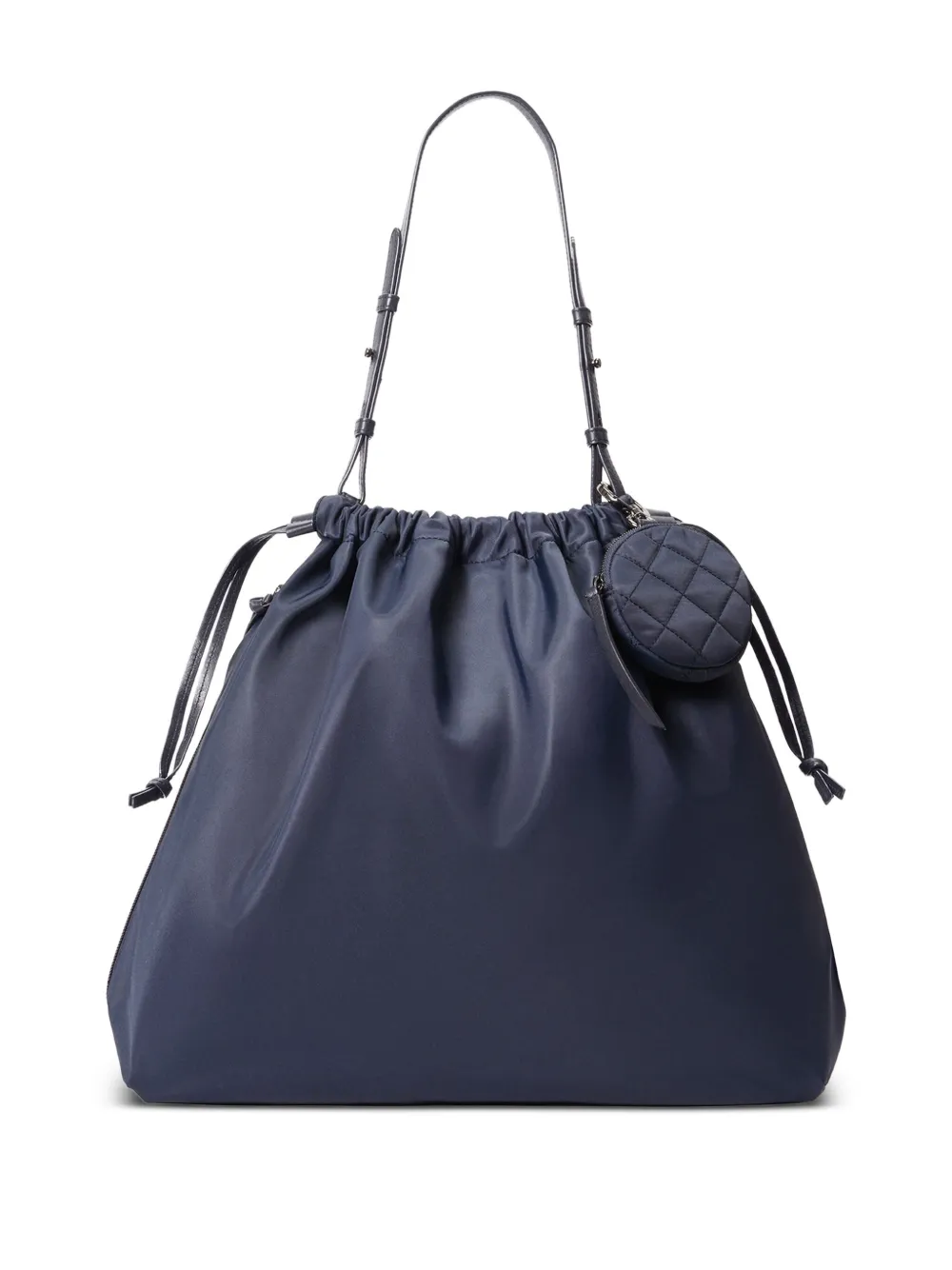 Mz Wallace  Waverly drawstring quilted shoulder bag | Blue | Image 1