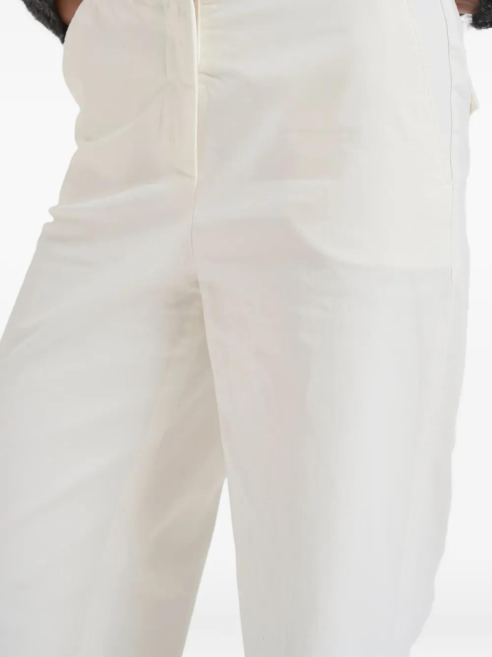 Peserico Pleated Trousers In White