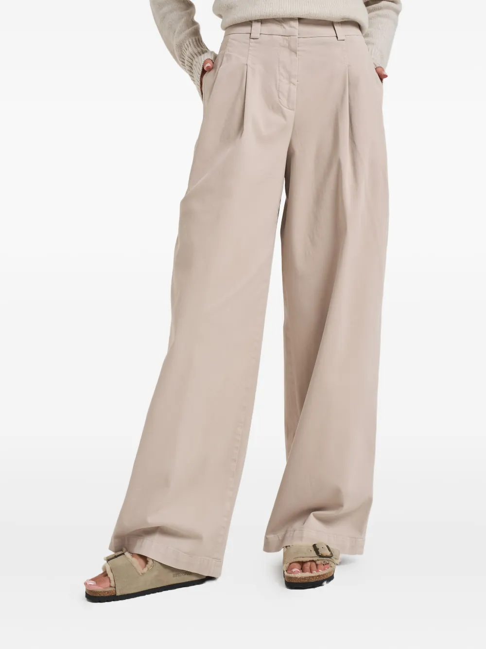 Peserico Plooibroek - Beige