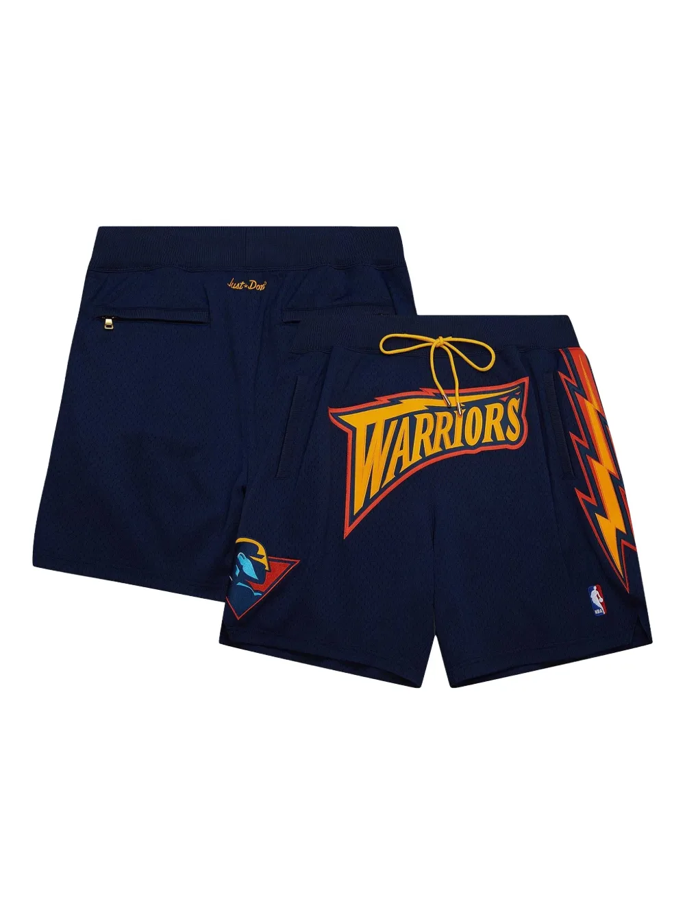 Mitchell & Ness x Just Don Golden State Warriors Authentic shorts | Track & Running Shorts | Image 2