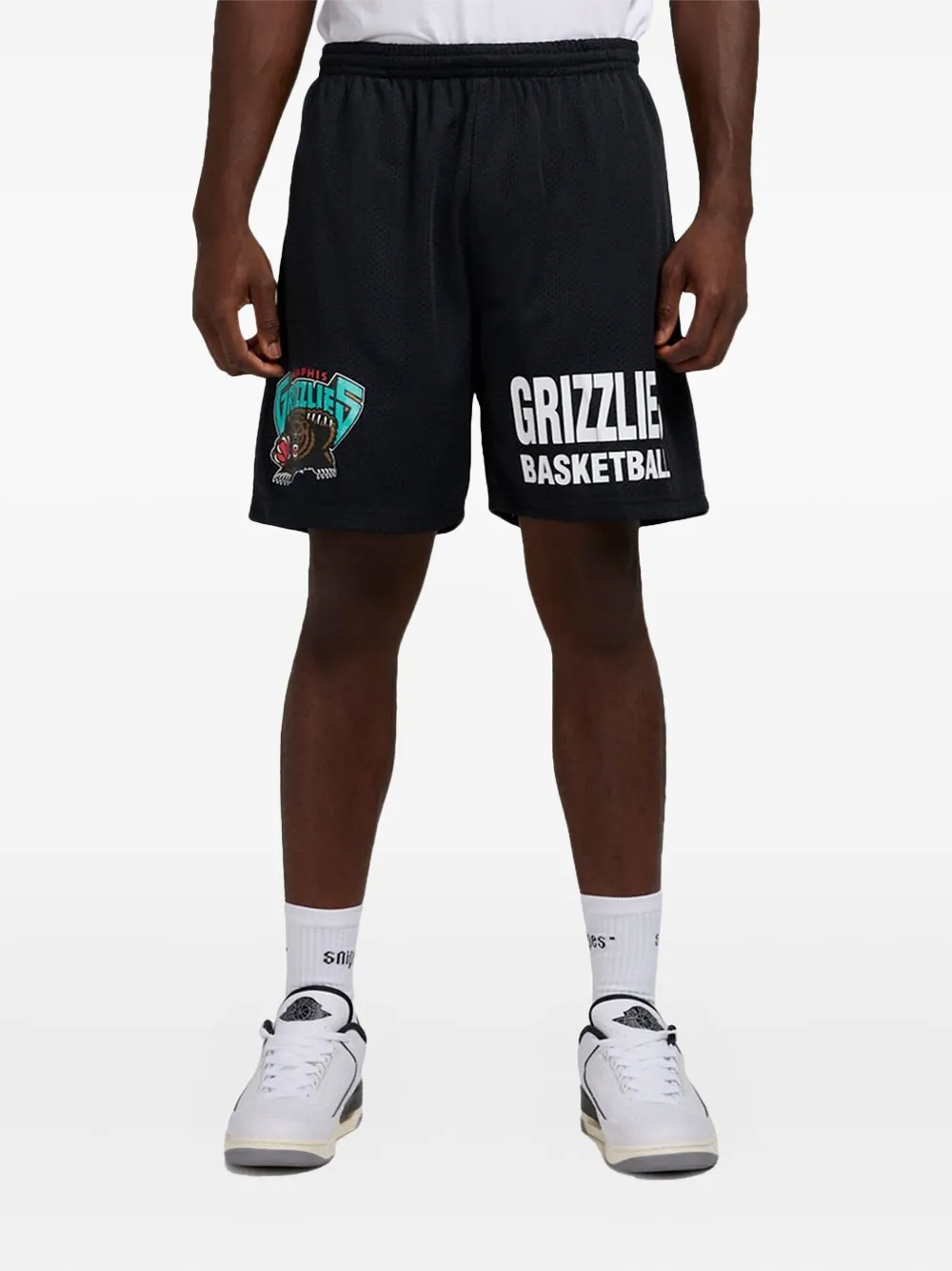 Mitchell & Ness Shorts Gameday Mesh 7in - Nero