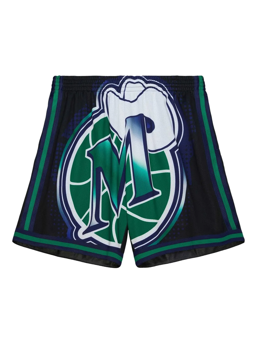 Mitchell & Ness Shorts Dallas Mavericks Big Face - Nero