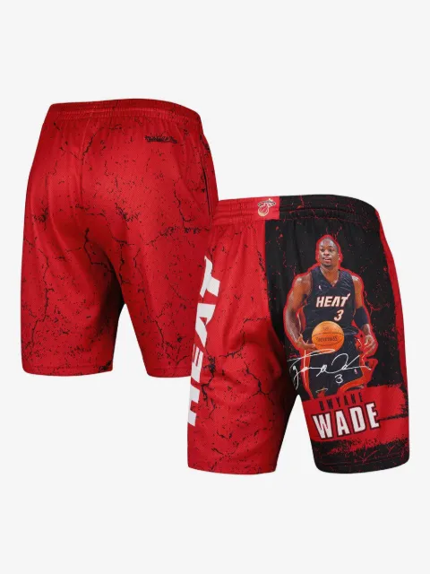 Mitchell & Ness Dwyane Wade Miami Heat Hardwood Classics shorts