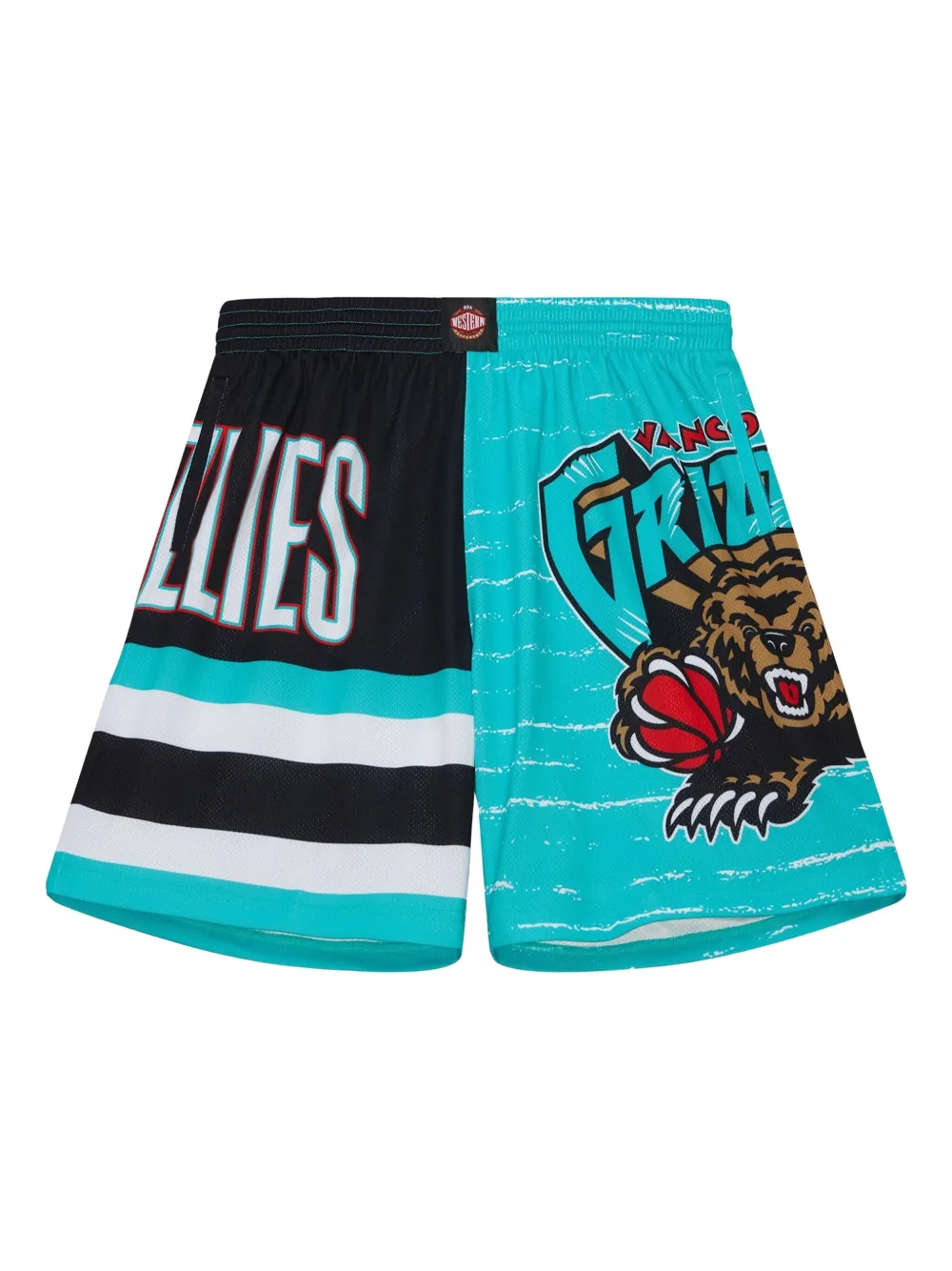 Mitchell & Ness Shorts Vancouver Grizzlies Hardwood Classics Jumbotron 3.0 - Blu