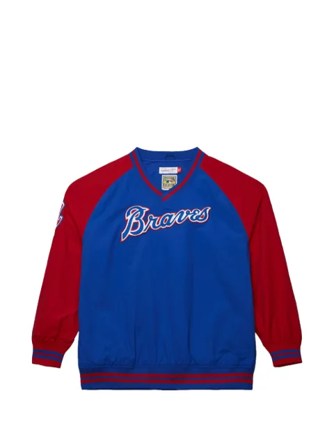 Mitchell & Ness logo pullover top