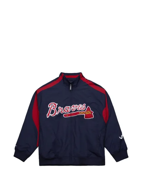 Mitchell & Ness MLB 2005 Atlanta Braves Cooperstown Jacke mit Reißverschluss