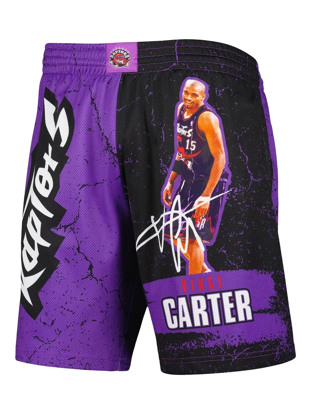 Mitchell & Ness Shorts Vince Carter Toronto Raptors Player Burst - Viola