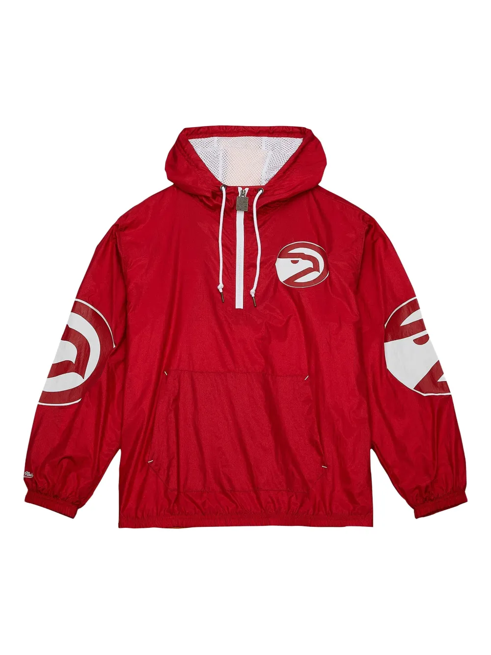 Mitchell & Ness Felpa Atlanta Hawks Team OG 2.0 con cappuccio | rosso | Image 1