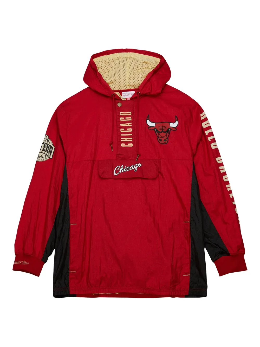 Mitchell & Ness Felpa Chicago Bulls Team OG 2.0 con cappuccio | rosso | Image 1