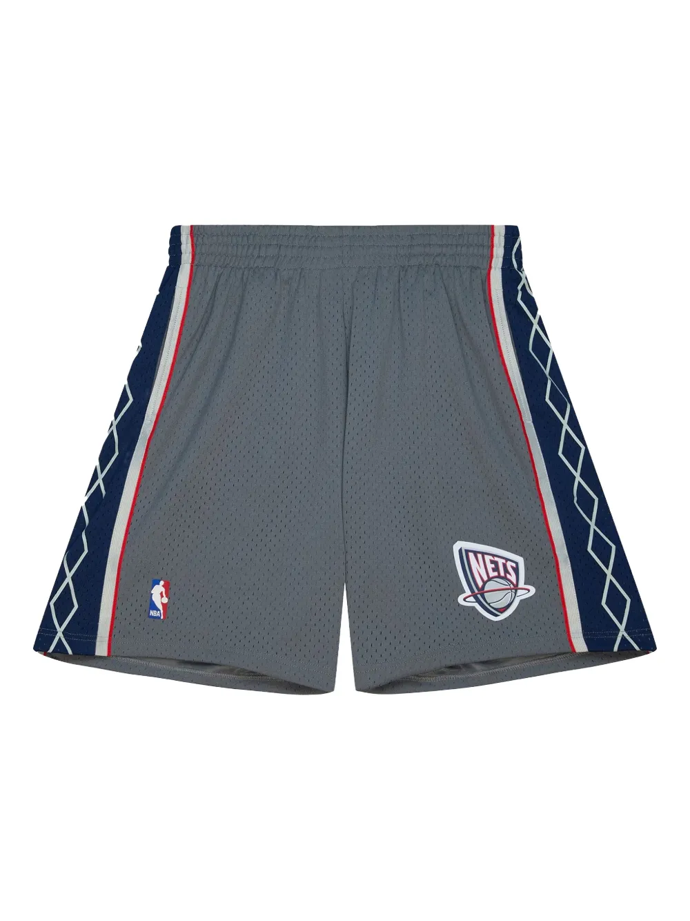 Mitchell & Ness New Jersey Nets Silver 2004 shorts | Grey | Image 1