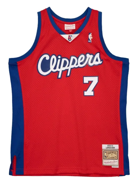 Mitchell & Ness Los Angeles Clippers Lamar Odom Hardwood Classics Swingman jersey.