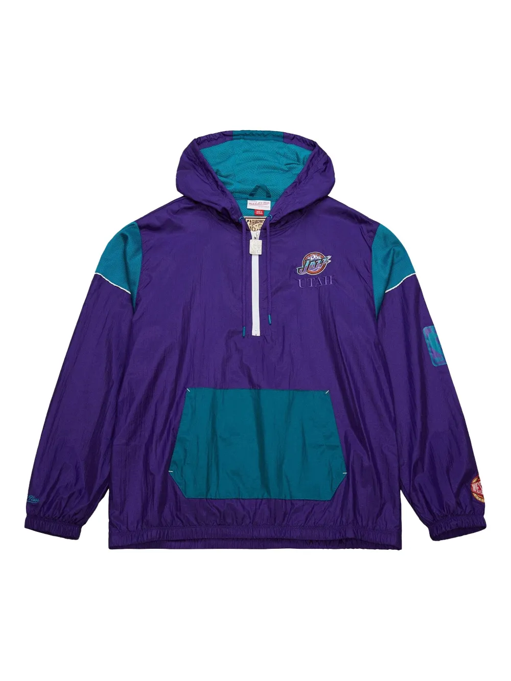 Mitchell & Ness x NBA Utah Jazz windbreaker | Purple | Image 1