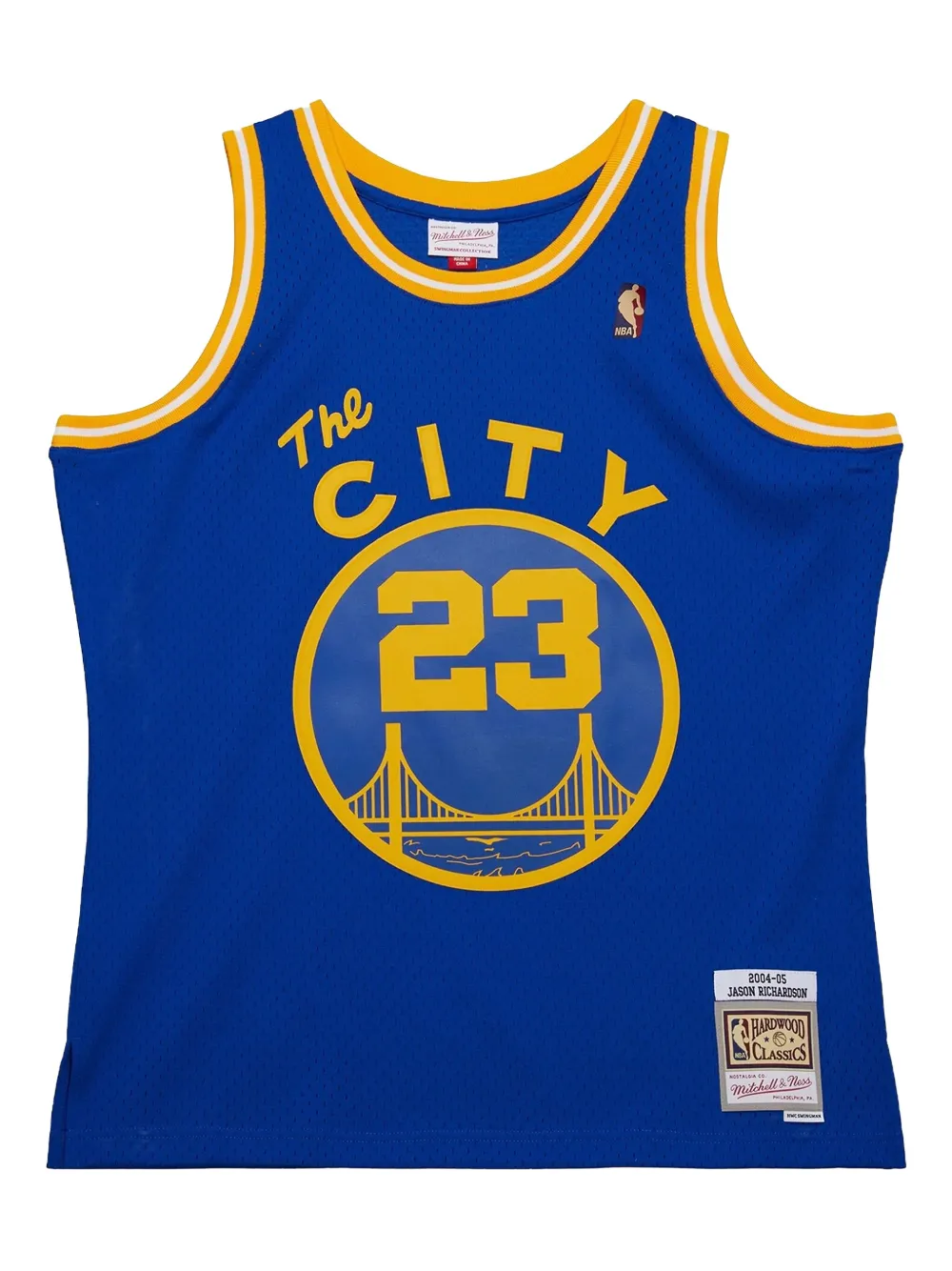 Mitchell & Ness x NBA Top Golden State Warriors 2004-05 Jason Richardson - Blu