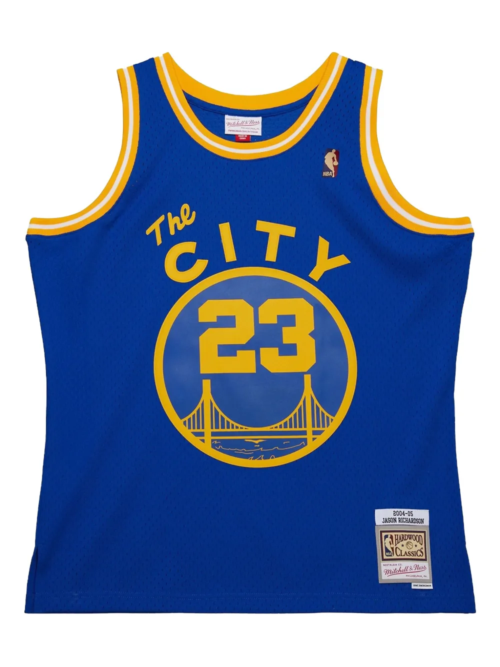 Mitchell & Ness x NBA Top Golden State Warriors 2004-05 Jason Richardson - Blu