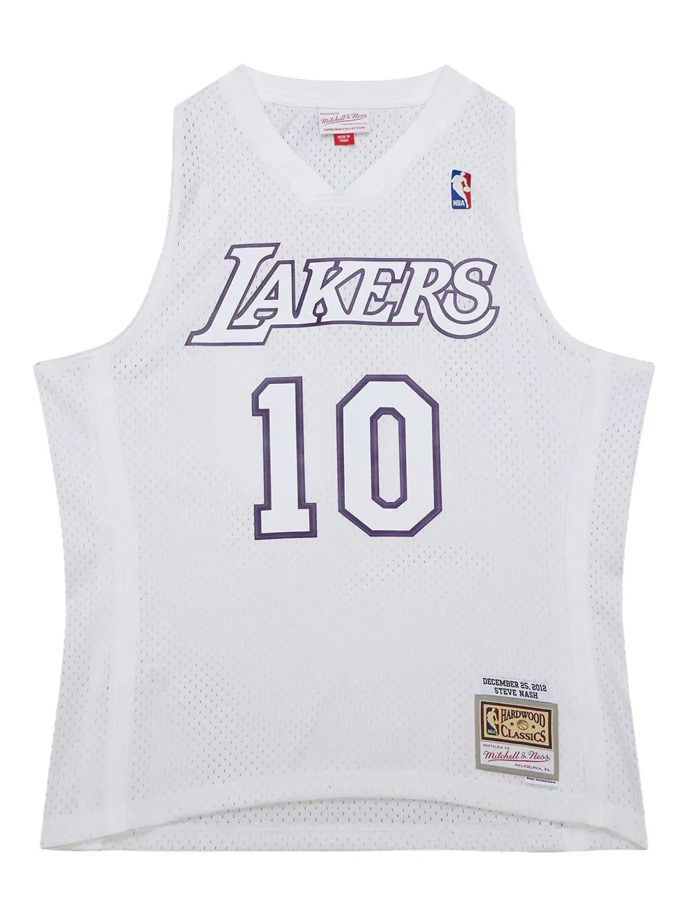 Mitchell & Ness Steve Nash Los Angeles Lakers 2012 jersey - Wit