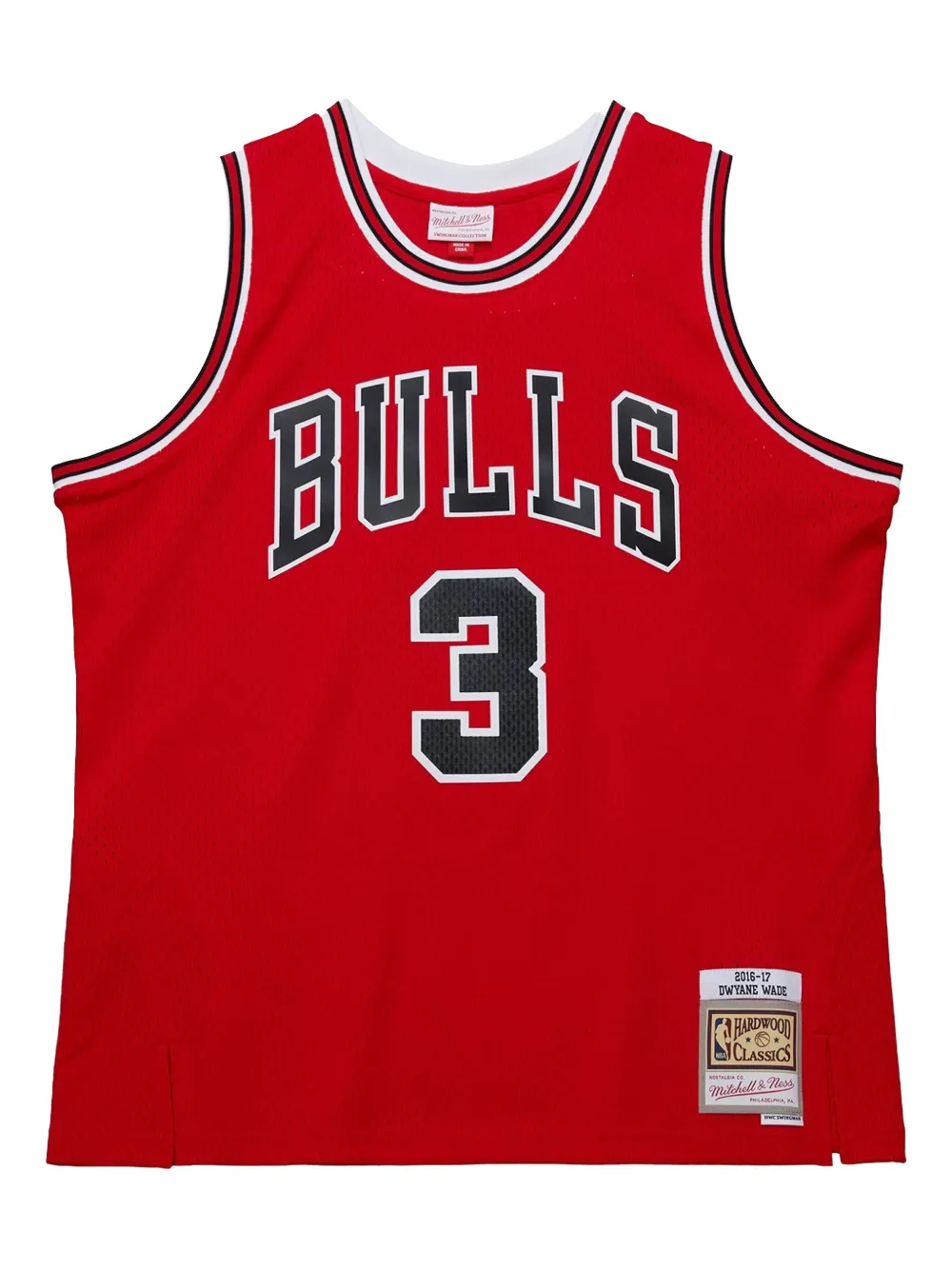 Mitchell & Ness x NBA Top Chicago Bulls 2016-17 Dwyane Wade - Rosso