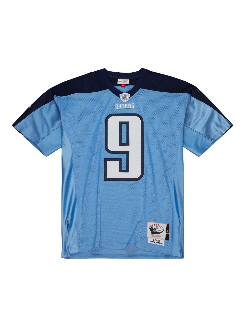 Mitchell & Ness T-shirt NFL Titans 2003 Steve McNair - Blu