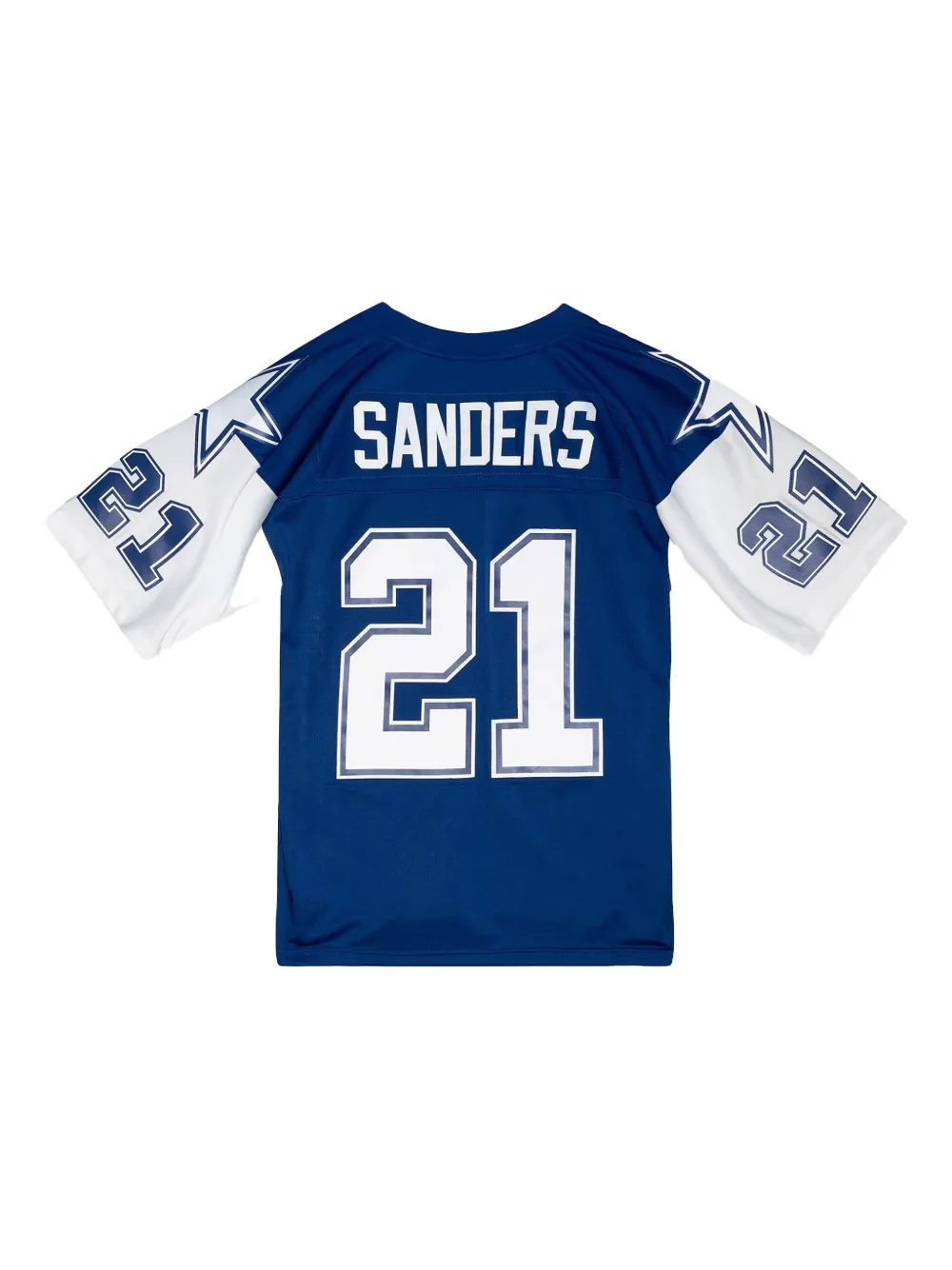 Mitchell & Ness NFL Cowboys 1995 Deion Sanders T-shirt - Blauw