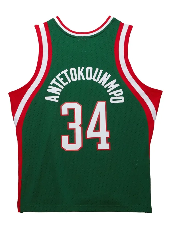 Mitchell & Ness Giannis Antetokounmpo Milwaukee Bucks 2013-14