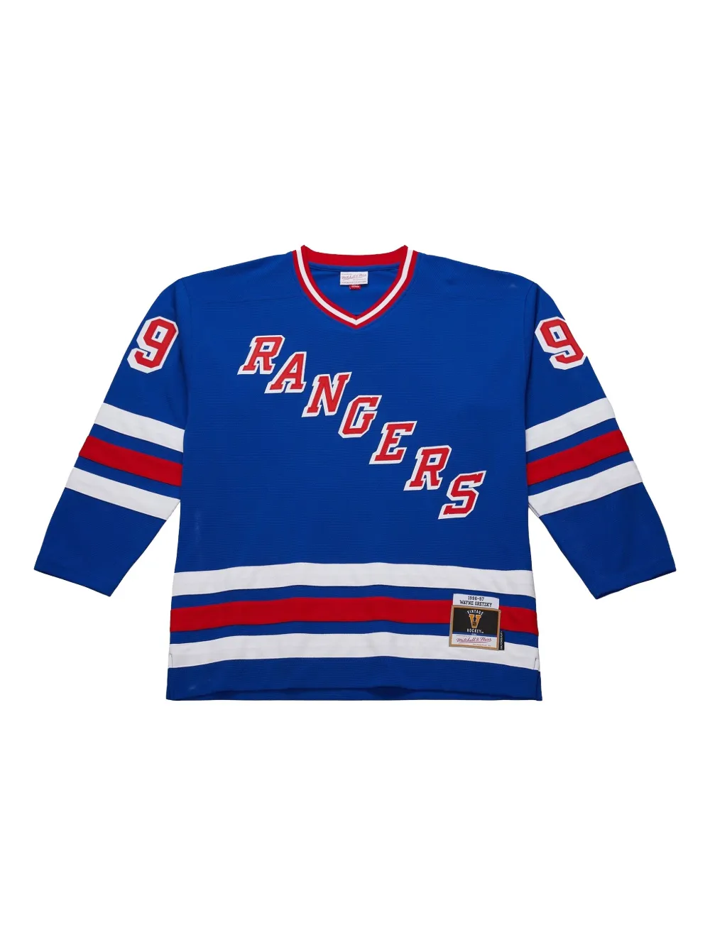Mitchell & Ness x NHL T-shirt New York Rangers 1996-97 Wayne Gretzky - Blu
