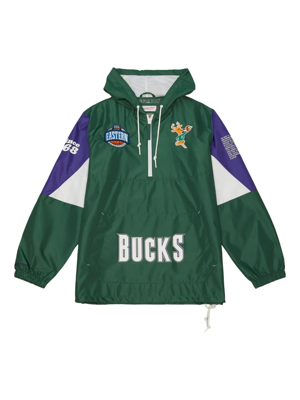 Mitchell & Ness NBA Bucks sport jacket | Green | Image 1