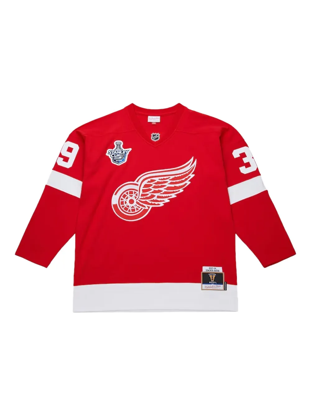 Mitchell & Ness x NHL T-shirt Detroit Red Wings 2007-08 Dominik Hasek - Rosso
