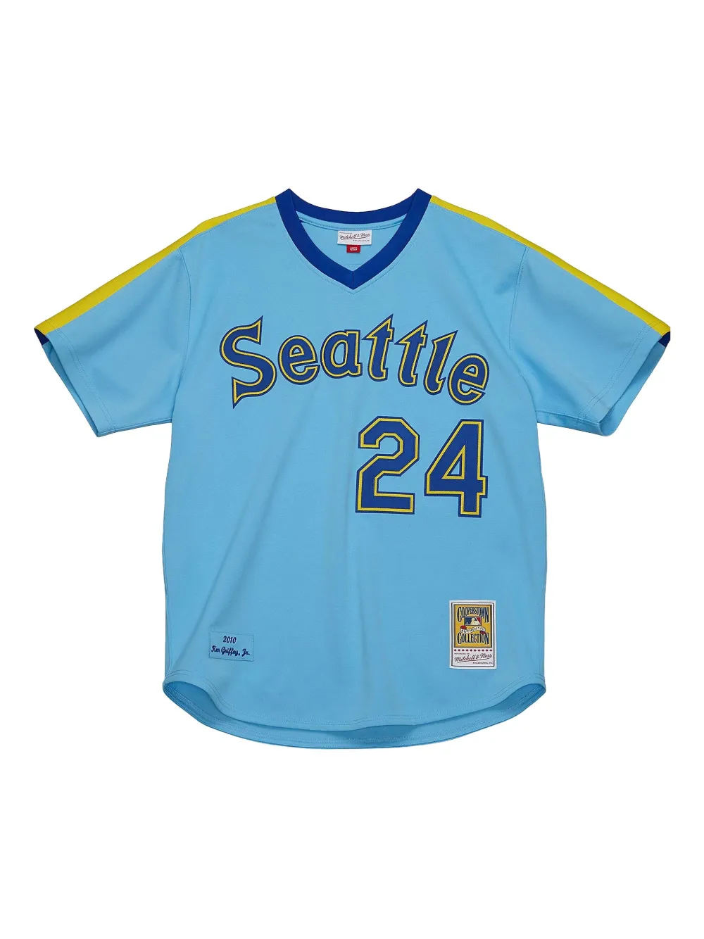 Mitchell & Ness playera MLB Mariners 2010 Ken Griffey Jr | azul | Image 1