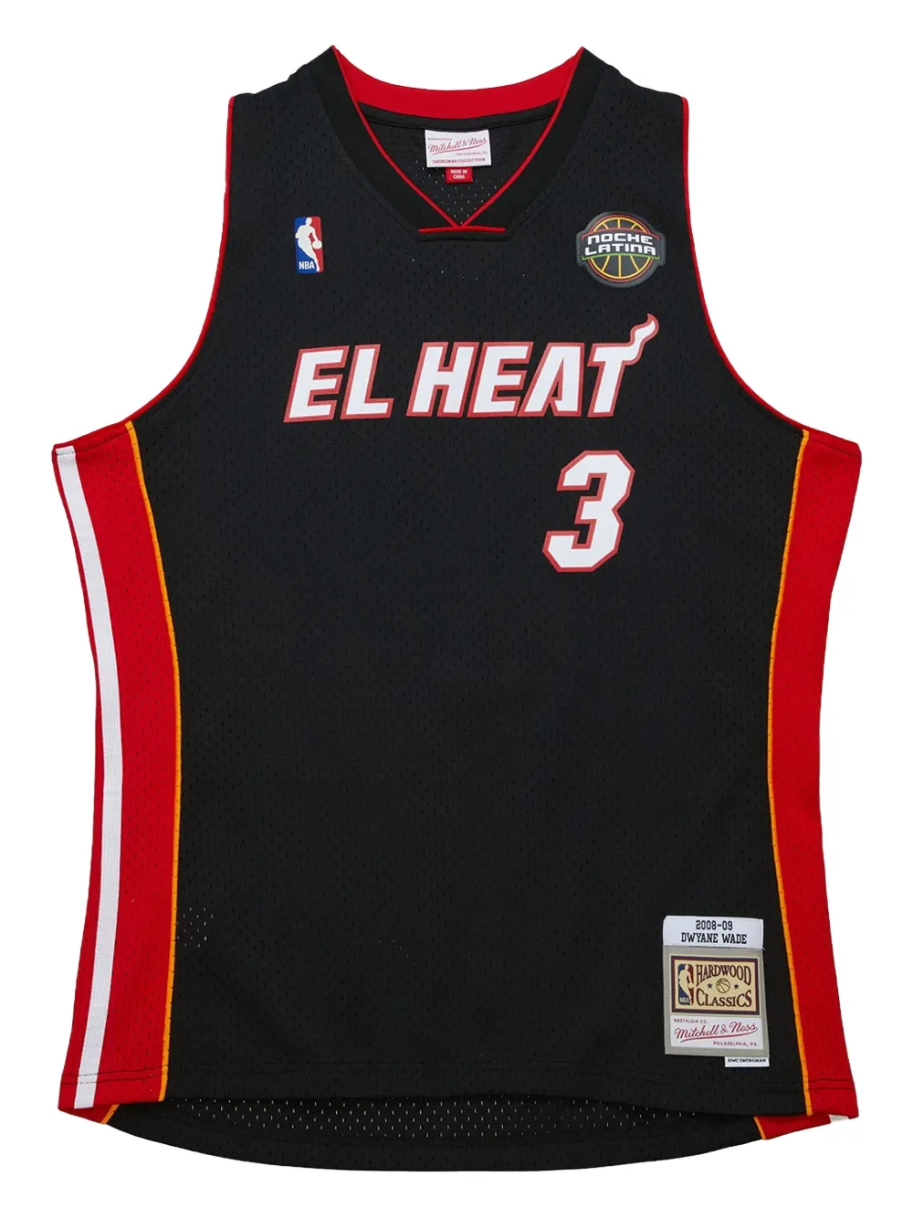 Mitchell & Ness Dwyane Wade Miami Heat 2008-09 jersey | Black | Image 1