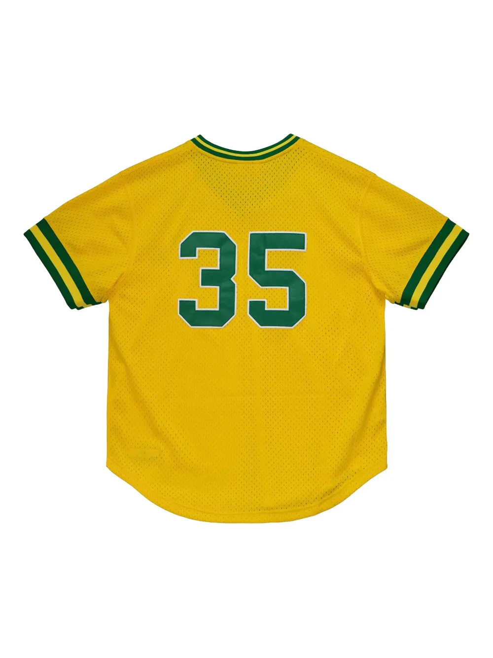 Mitchell & Ness MLB Athletics 1984 Rickey Henderson T-shirt - Geel