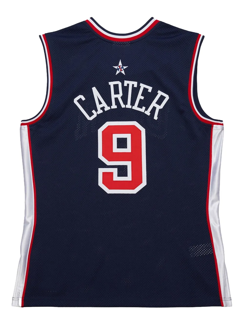 Mitchell & Ness NBA USA 2000 Vince Carter T-shirt - Blauw
