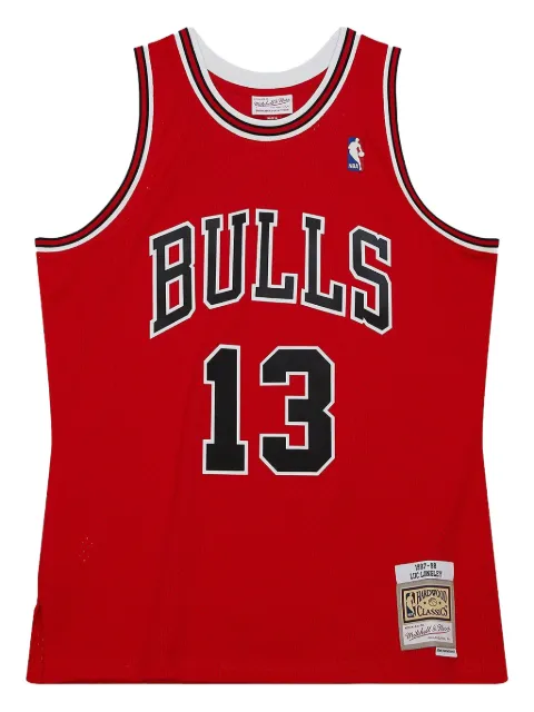 Mitchell & Ness Luc Longley Chicago Bulls 1997-98  jersey