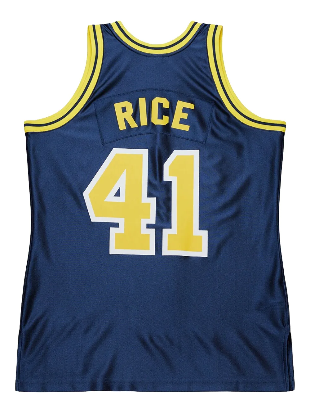 Mitchell & Ness x NCAA Michigan Wolverines 1988-89 Glen Rice jersey - Blauw