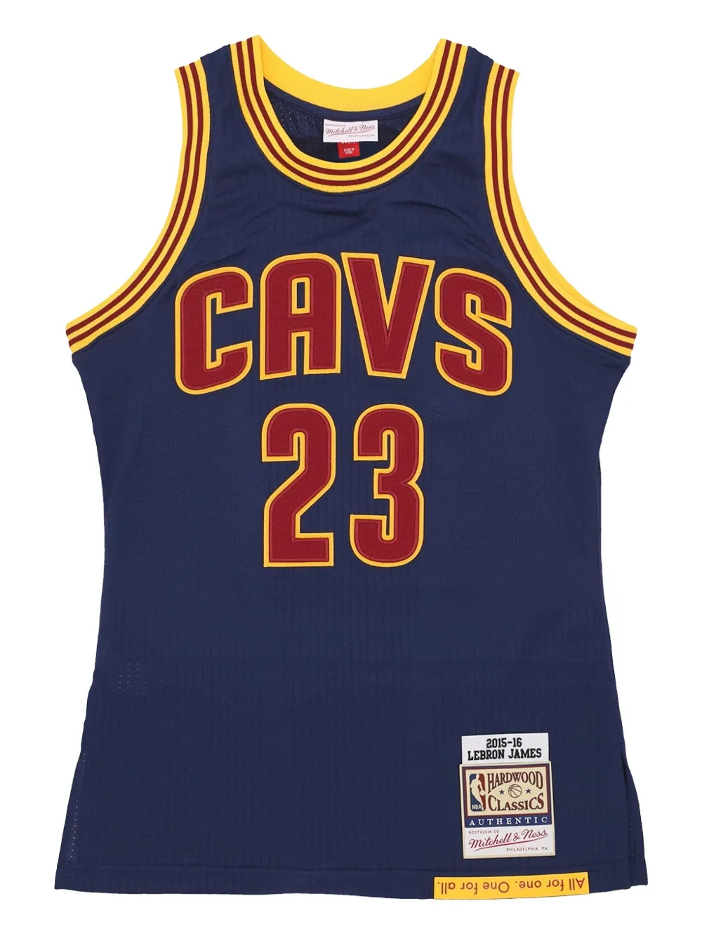 Mitchell & Ness Canotta NBA Cavaliers Lebron James 2015 - Blu