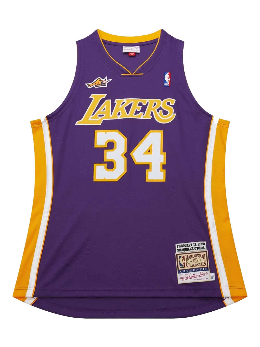 Mitchell & Ness x NBA Top Los Angeles Lakers 2000 Shaquille O'Neal - Viola