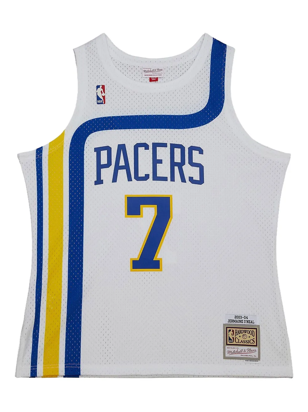 Mitchell & Ness suéter Jermaine O'Neal Indiana Pacers 2003-04 en colaboración con NBA | blanco | Image 1