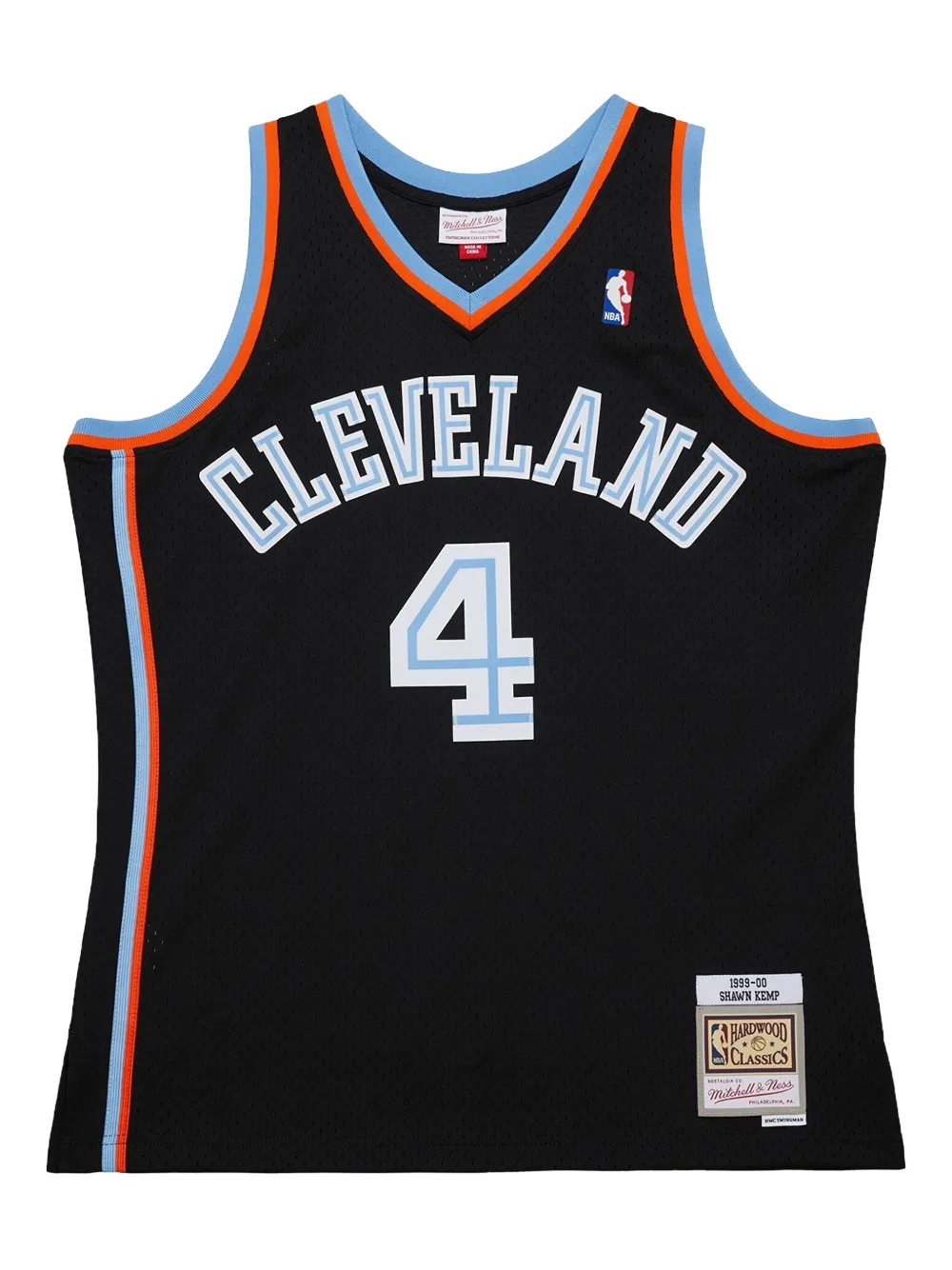 Mitchell & Ness x NBA Top Cleveland Cavaliers 1999-00 Shawn Kemp - Nero