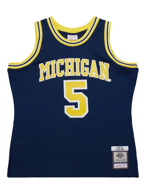 Mitchell & Ness x NCAA Michigan Wolverines 1991-92 Jalen Rose jersey