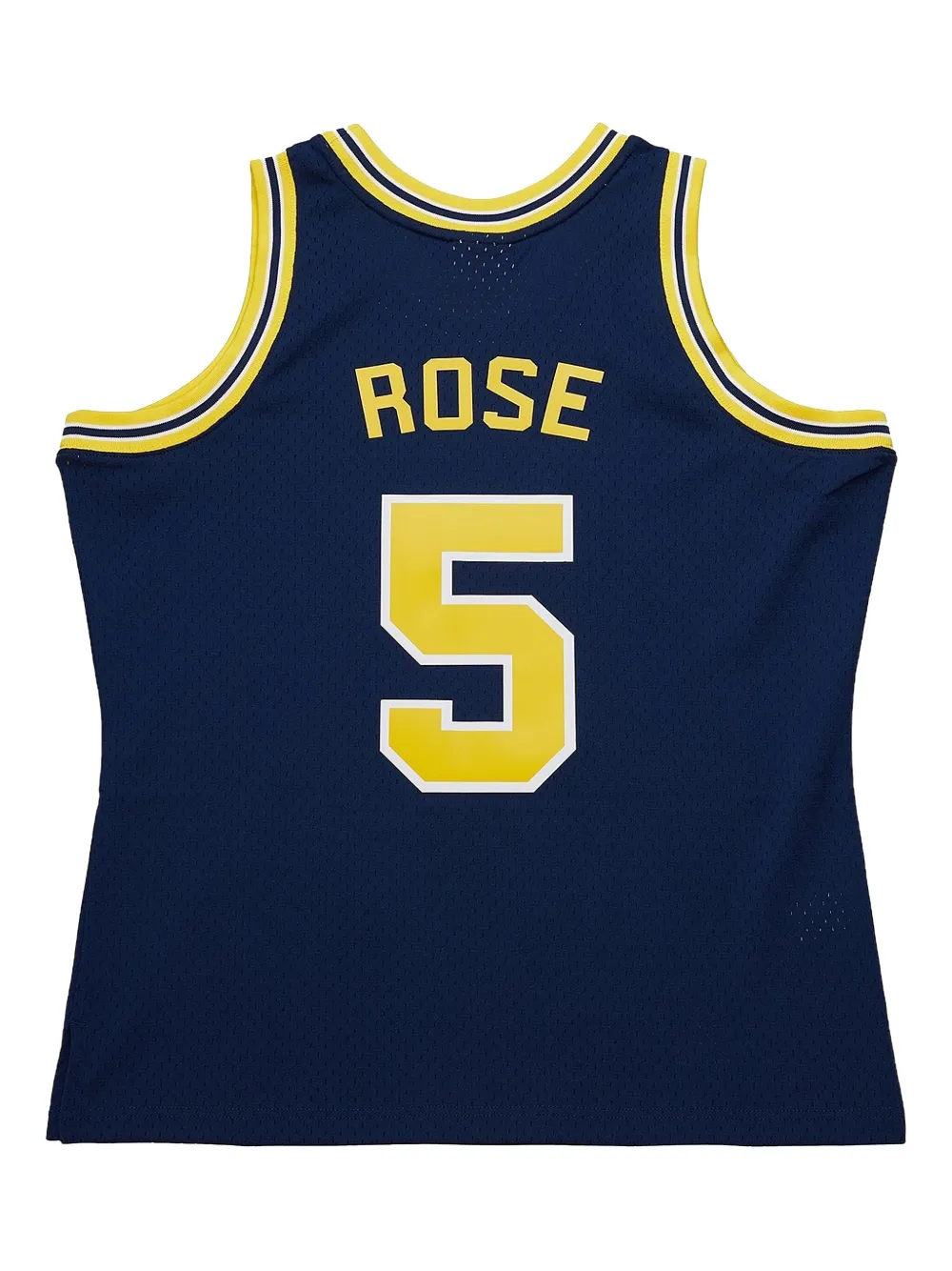 Mitchell & Ness x NCAA Michigan Wolverines 1991-92 Jalen Rose jersey - Blauw