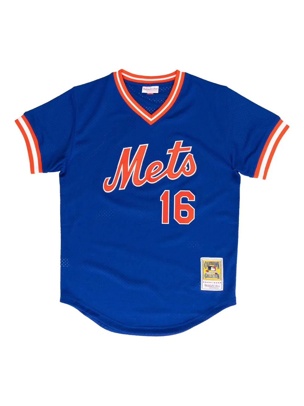 Mitchell & Ness T-shirt MLB Mets 1986 Dwight Gooden - Blu