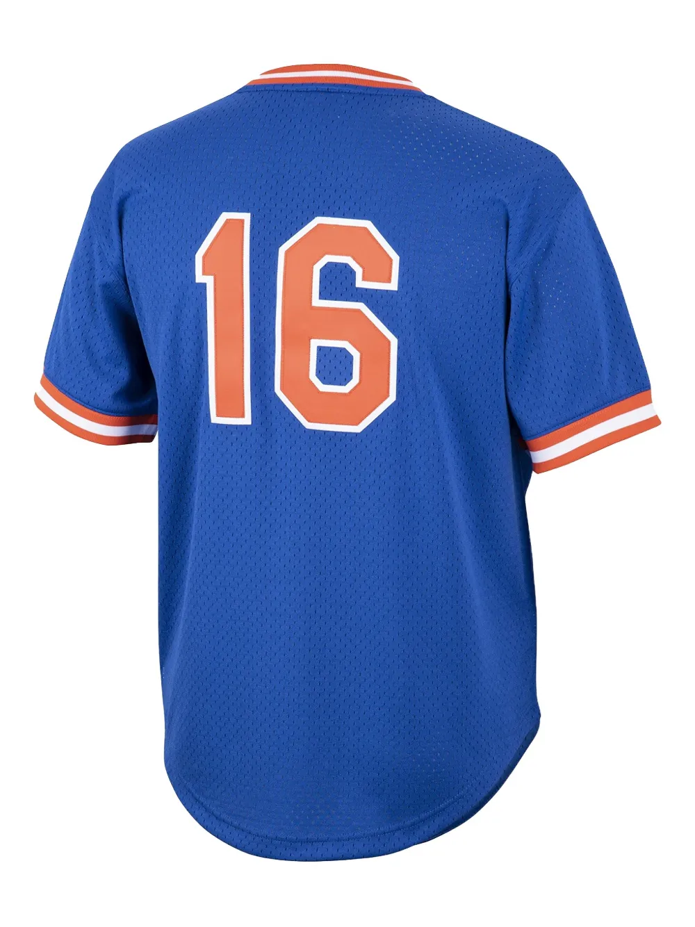 Mitchell & Ness MLB Mets 1986 Dwight Gooden T-shirt - Blauw