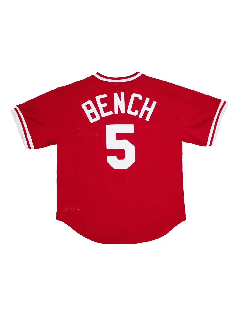 Mitchell & Ness MLB Reds 1983 Johnny Bench T-shirt - Rood