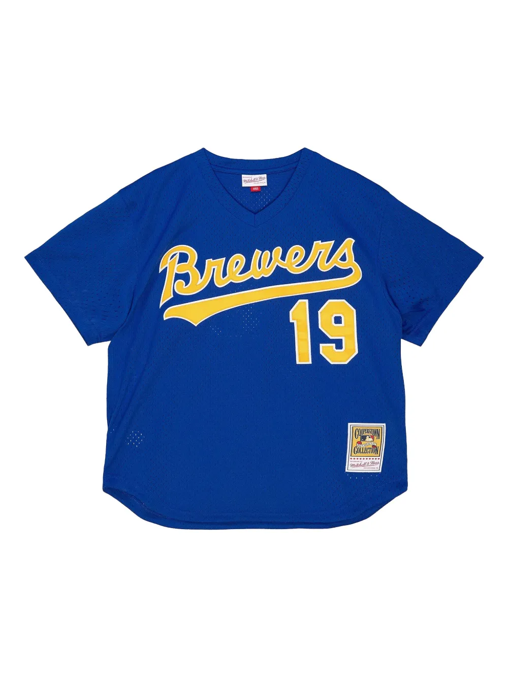 Mitchell & Ness playera Robin Yount 1991 de MLB Brewers | azul | Image 1